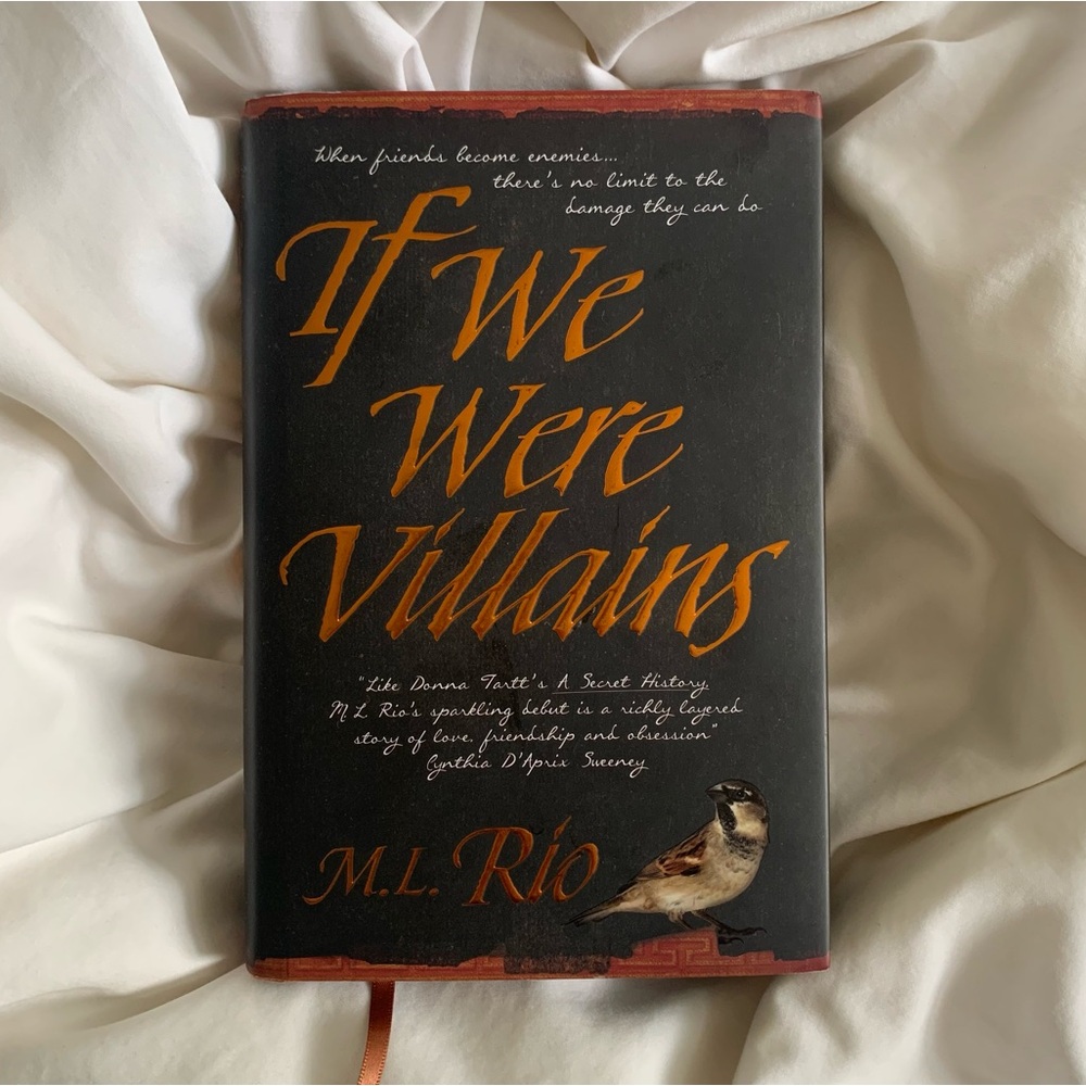 If We Were Villains by M.L Rio SIGNED Special Edition Hardback